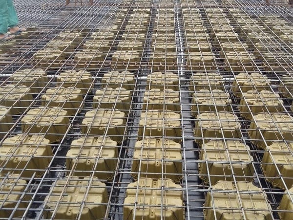 So sánh kinh tế kỹ thuật sàn hộp nhựa thông thường & sàn eurosmart 2 sàn hộp rỗng thông thường