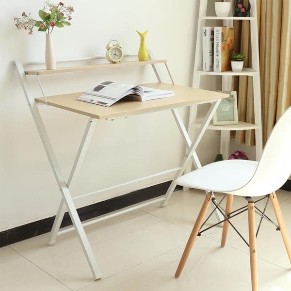 Những Mẫu Bàn Làm Việc Thông Minh - Top 10 Kinh Nghiệm Cầ... 7 bàn làm việc xếp gọn