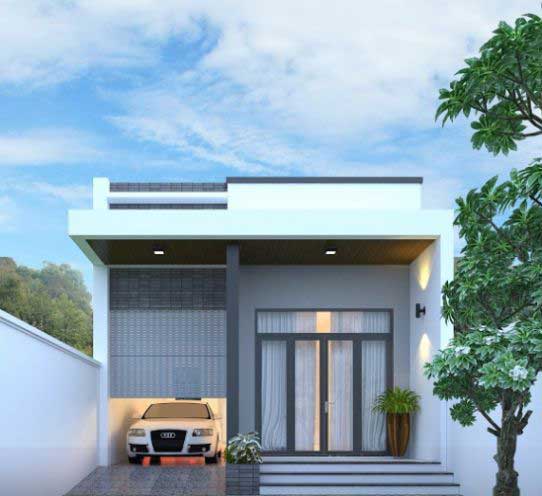 Những Mẫu Nhà Cấp 4 Giá Rẻ Năm 2022 Tại Việt Nam 4 mẫu thiết kế nhà cấp 4 diện tích 4×16