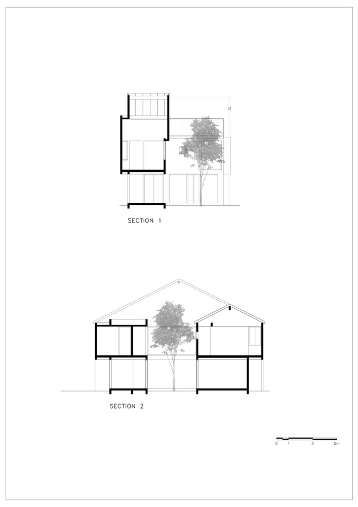 Doctor House / Tan Tik Lam Architects - Top 10 Kinh Nghiệ... 7 261205-5.-doctor-house---sections.jpg