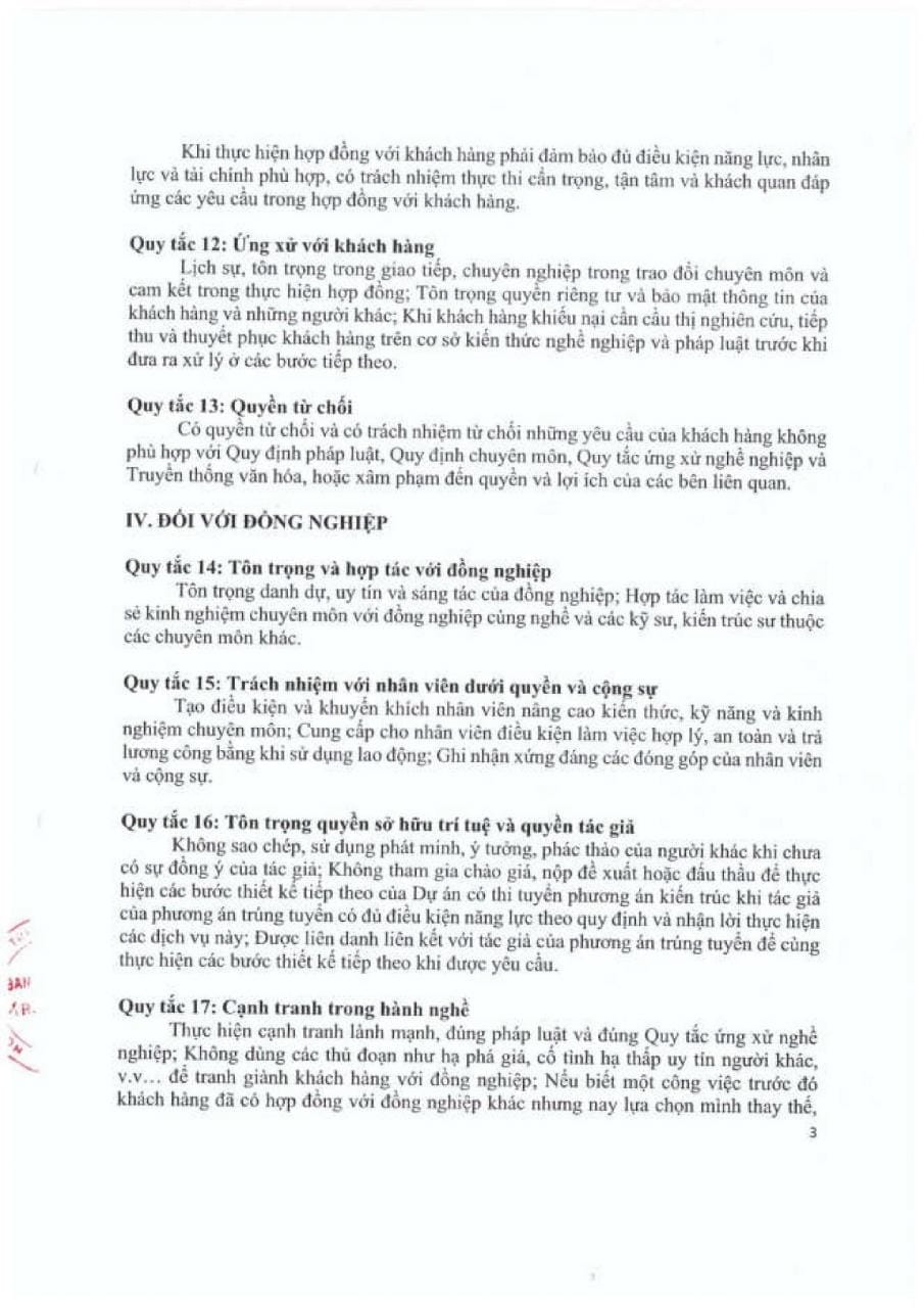 21 Quy tắc ứng xử nghề nghiệp của Kiến Trúc Sư hành nghề 5 637615037107587180