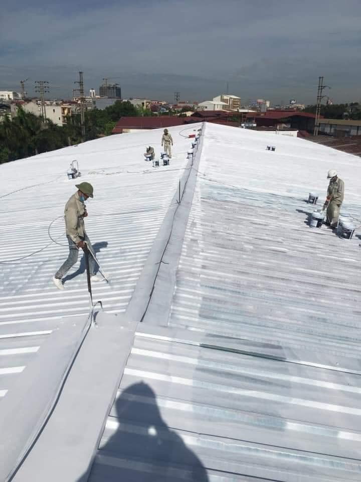 Quy trình thi công sơn chống nóng mái tôn nhà xưởng - Top... 1 Quy trình thi công sơn chống nóng mái tôn nhà xưởng tại Đà Nẵng