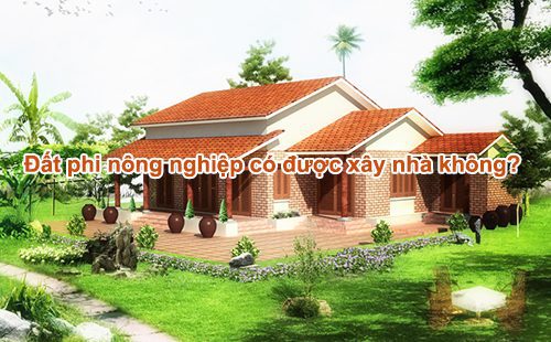 Đất phi nông nghiệp là đất gì? có được xây nhà không? - T... 1 đất phi nông nghiệp có được xây nhà không