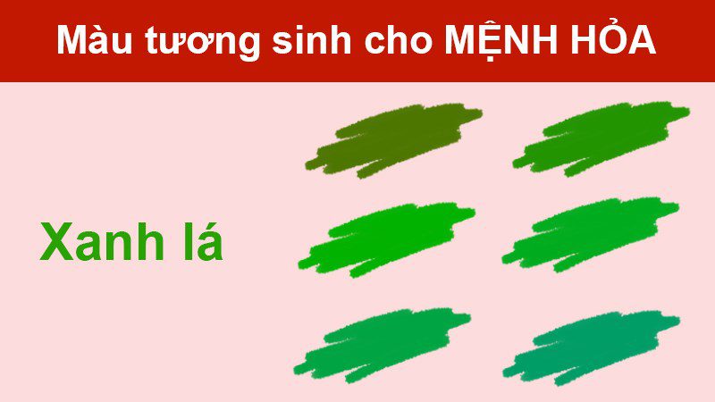 Màu xanh lá