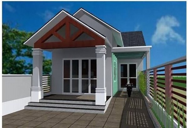 Top 10 Mẫu Nhà Cấp 4 Đẹp 5×20 5 Mẫu nhà cấp 4 chữ L mặt tiền 5m