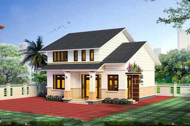 Top 100 Mẫu Thiết Kế Nhà Đẹp Nhất SieuThiBanVe.Com 28 nha cap 4 co gac lung21