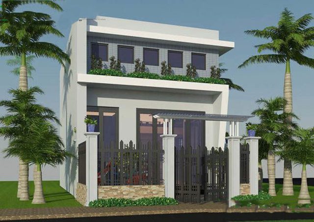 Top 10 Mẫu Nhà Cấp 4 Gác Lửng 200 Triệu Đẹp Miễn Chê 10 Nhà cấp 4 gác lửng mái bằng 1 phòng ngủ