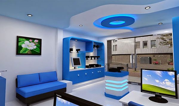 Ảnh 9 - Sơn nội thất màu xanh lam