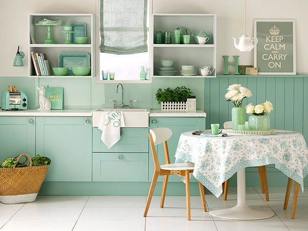 Ảnh 47 - Nội thất màu xanh pastel