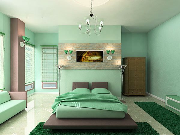 Ảnh 48 - Sơn nhà màu pastel xanh lá