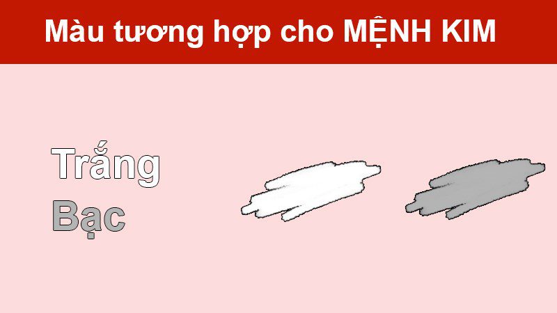 Màu trắng, xám bạc Màu trắng, xám bạc