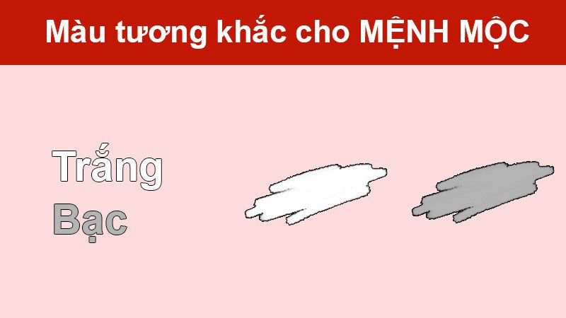Trắng, bạc Trắng, bạc