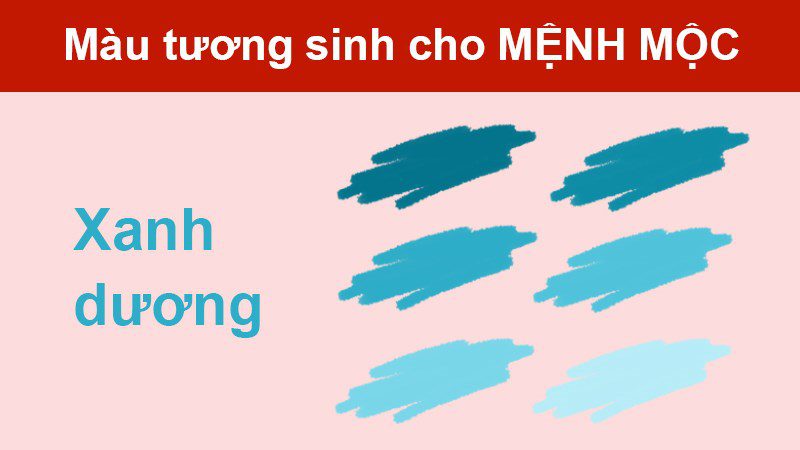 Màu xanh dương, xanh dương nhạt Màu xanh dương, xanh dương nhạt