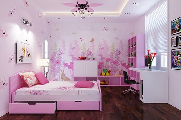 Báo Giá Thi Công Trần Thạch Cao Tại Đà Nẵng - Top 10 Kinh... 22 mau tran thach cao phong ngu tre em 9 4