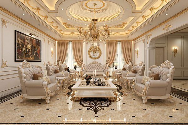 Báo Giá Thi Công Trần Thạch Cao Tại Đà Nẵng - Top 10 Kinh... 43 tran thach cao tan co dien 2 2