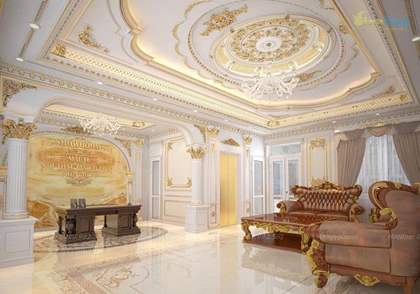 Báo Giá Thi Công Trần Thạch Cao Tại Đà Nẵng - Top 10 Kinh... 49 tran thach cao tan co dien 8 2