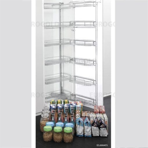 TỦ KHO NAN CÁNH MỞ - 6 TẦNG Thép mạ Crom 450 - Bộ 1 TỦ KHO NAN CÁNH MỞ - 6 TẦNG Thép mạ Crom 450 - Bộ