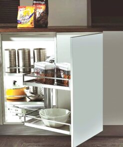Giá góc liên hoàn cánh mở, nan thép bầu dục phủ NANO 800 - Cái