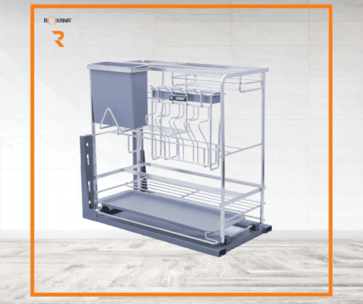 Giá dao thớt inox 304 nan dẹt mờ 400 - Cái 1 Giá dao thớt inox 304 nan dẹt mờ 400 - Cái