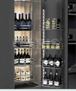 TỦ KHO NAN CÁNH MỞ - 4 TẦNG Inox SUS304HL 600 - Bộ