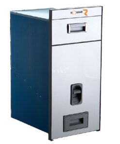 Thùng gạo mặt gương màu trắng 300 - Cái