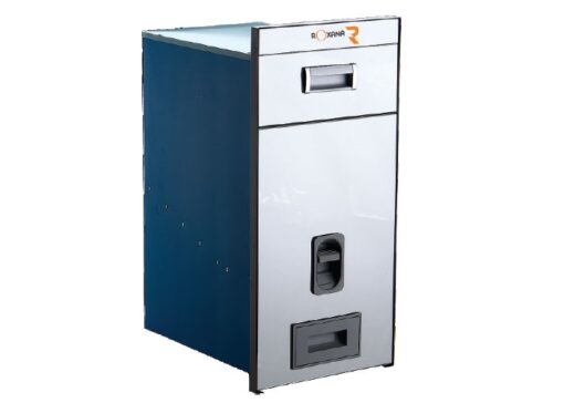 Thùng gạo mặt gương màu trắng 300 - Cái 1 Thùng gạo mặt gương màu trắng 300 - Cái