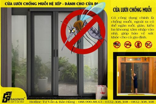 Cửa sổ xếp hệ 30 - m2 1 Cửa sổ xếp hệ 30 - m2