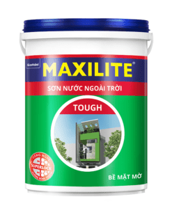 Sơn nước ngoài trời MAXILITE TOUGH Bề Mặt Mờ - 28C - 5L