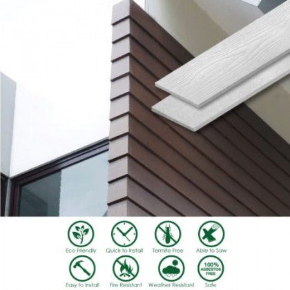 CONWOOD SIDING 9'' WOOD TEXTURE (8mm x 225mm x 3050mm) - Thanh