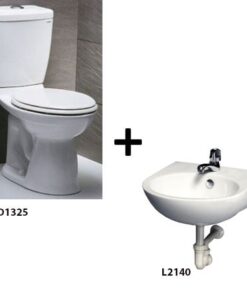 Bàn Cầu CD1325 + Lavabo L2140 - bộ