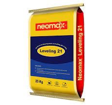 NEOMAX LEVELING 21 - Hệ vữa tự san bằng tính năng cao, một thành phần, gốc xi măng, đông cứng nhanh, (Dùng để thi công lớp lót tạo bề mặt phẳng, nhẵn cho các bề mặt nền trước khi thi công các lớp hoàn thiện khác). - 25kg/bao 1 NEOMAX LEVELING 21 - Hệ vữa tự san bằng tính năng cao, một thành phần, gốc xi măng, đông cứng nhanh, (Dùng để thi công lớp lót tạo bề mặt phẳng, nhẵn cho các bề mặt nền trước khi thi công các lớp hoàn thiện khác). - 25kg/bao