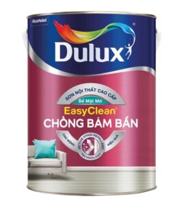 Sơn nước nội thất cao cấp DULUX EASYCLEAN CHỐNG BÁM BẨN Bề mặt Mờ - Z966 - 1L