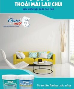 TOA Thoải Mái Lau Chùi Bóng Mờ - 5L