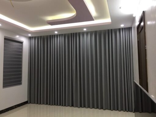 Màn rèm vải bố - mét ngang