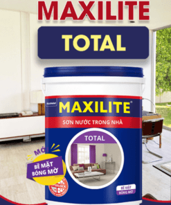 Sơn nước trong nhà MAXILITE TOTAL Bề Mặt Bóng Mờ - 30CB - 18L