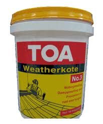 TOA VVeatherkote No.3 (Chống thấm đen - Bitumen) - 3,5Kg