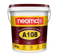 NEOMAX A108 - Chống thấm cho tường đứng- gốc nước (Có tính đàn hồi, mềm dẻo, có khả năng che phủ các vết nứt tốt, khả năng bám dính tuyệt vời trên nền vữa, bê tông, khả năng chống thuỷ phân và chống UV tuyệt hảo). - 20kg/thùng