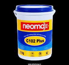 NEOMAX C102 PLUS - Hợp chất chống thấm gốc xi măng (Sản phẩm được sử dụng kết hợp với xi măng tạo thành hỗn hợp dạng lỏng, dễ dàng thi công, hiệu quả chống thấm tốt và rất kinh tế ). - 5kg/thùng