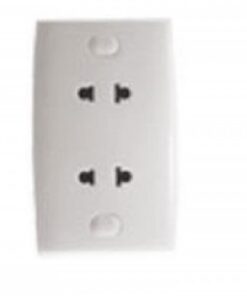 Bộ ổ cắm Đôi 2 chấu 16A - cái