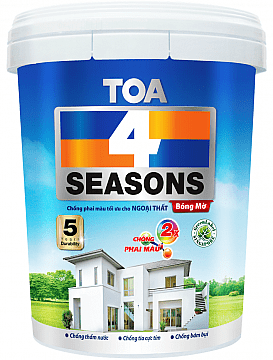 TOA 4 Seasons Ngoại Thất Bóng Mờ - 18L