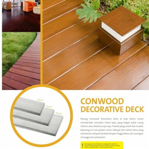 CONWOOD DECK 6'' (25mm x 150mm x 3050mm) - Thanh