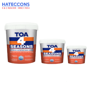 TOA 4 Seasons Satin Glo Siêu Bóng - 5L 1 TOA 4 Seasons Satin Glo Siêu Bóng - 5L