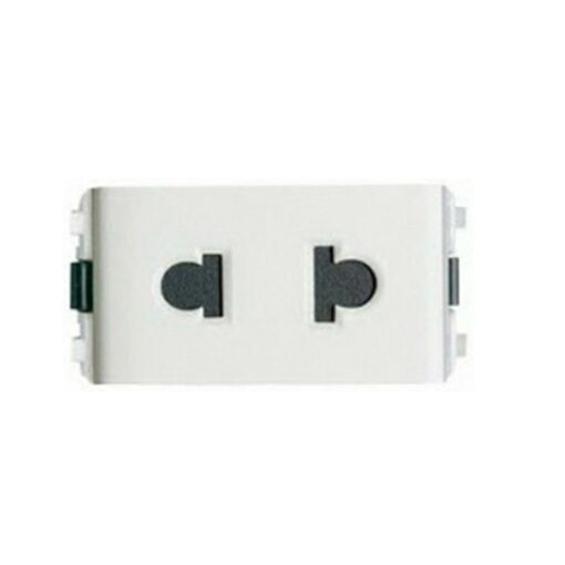 Ổ cắm Đơn 2 chấu 16A , size S - cái