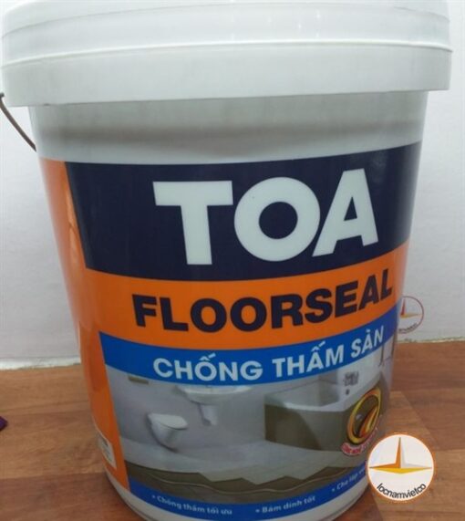 TOA FloorSeal - Chống Thấm Sàn (Chống thấm pha xi măng) - 20Kg 1 TOA FloorSeal - Chống Thấm Sàn (Chống thấm pha xi măng) - 20Kg