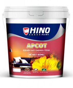 APCOT Sơn nội thất chùi rửa tối đa Bề mặt bóng - 18L