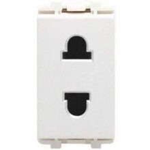 Ổ cắm Đơn 2 chấu 16A , size S - cái