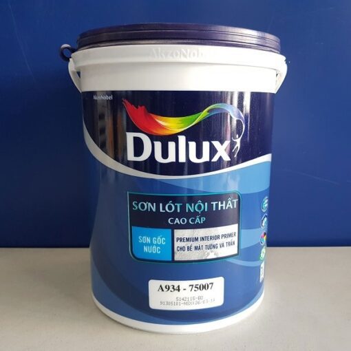Sơn lót cao cấp trong nhà DULUX - A934 - 75007 - 5L 1 Sơn lót cao cấp trong nhà DULUX - A934 - 75007 - 5L