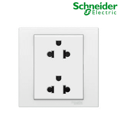 Bộ ổ cắm Đôi 3 chấu 16A - cái
