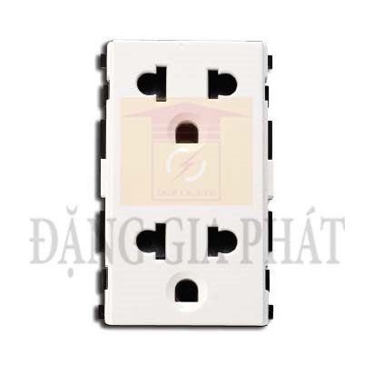Ổ cắm Đôi 3 chấu 16A , size L - cái