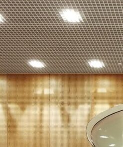 Trần Caro Grid 100x100 được làm từ nhôm hợp kim - m2